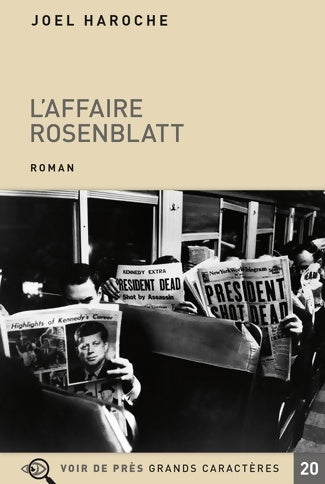 Livrenpoche : L'affaire Rosenblatt - Joël Haroche - Livre