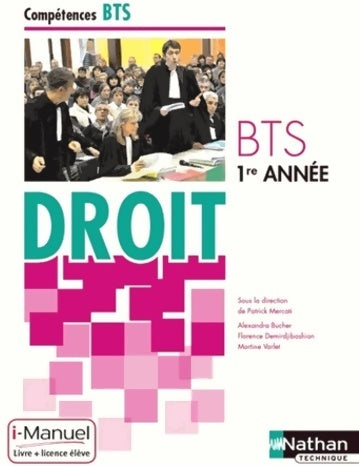 Livrenpoche : Droit BTS 1re année - Alexandra Bucher - Livre