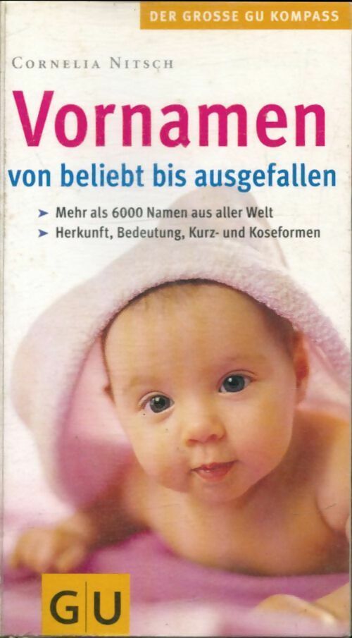 Livrenpoche : Vornamen - Cornelia Nitsch - Livre