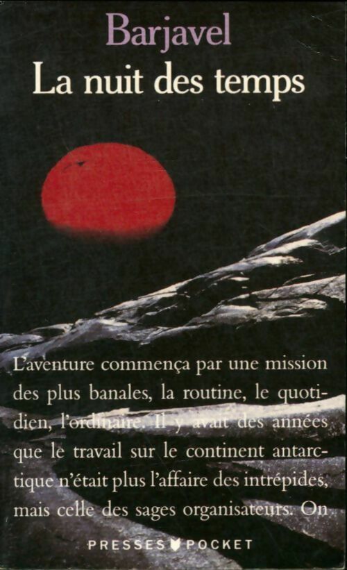 Livrenpoche : La nuit des temps - René Barjavel - Livre