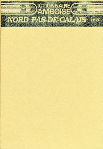 Livrenpoche : Nord-pas-de-calais - Valéry D'Amboise - Livre