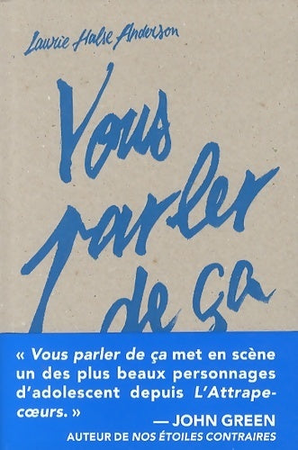 Livrenpoche : Vous parler de ça - Laurie Halse Anderson - Livre