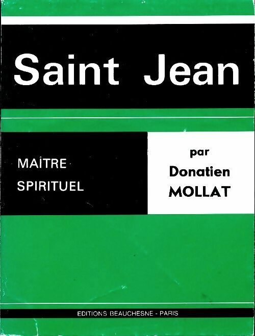Livrenpoche : Saint Jean - Donatien Mollat - Livre
