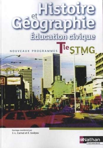 Livrenpoche : Histoire-géographie - éducation civique Terminale STMG - Matthieu Osmont - Livre