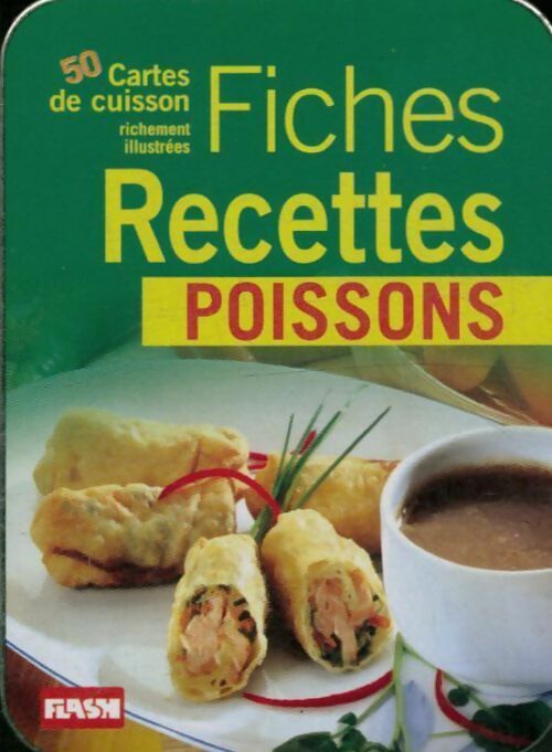 Livrenpoche : Fiches recettes : Poissons - Collectif - Livre