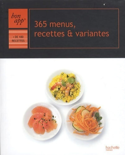 Livrenpoche : 365 menus, recettes et variantes - Collectif - Livre