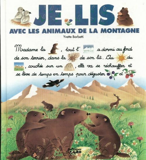 Livrenpoche : Je lis avec les animaux de la montagne - Yvette Barbetti - Livre