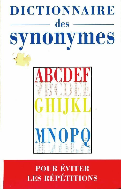 Livrenpoche : Dictionnaire des synonymes - Inconnu - Livre