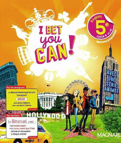 Livrenpoche : I bet you can 5e - Michèle Jaillet - Livre