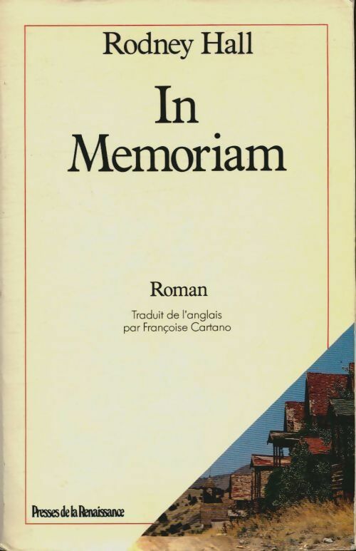 Livrenpoche : In memoriam - Rodney Hall - Livre