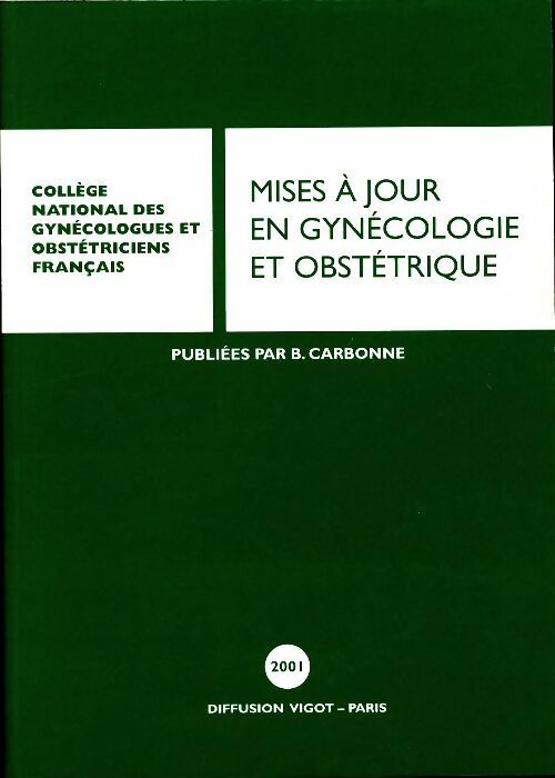 Livrenpoche : Mises à jour en gynécologie et obstétrique - Collectif - Livre