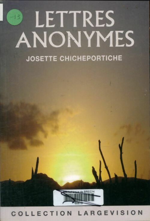 Livrenpoche : Lettres anonymes - Josette Chicheportiche - Livre