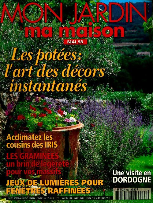 Livrenpoche : Mon jardin & ma maison n°460 : Les potées, l'art des décors instantanés - Collectif - Livre