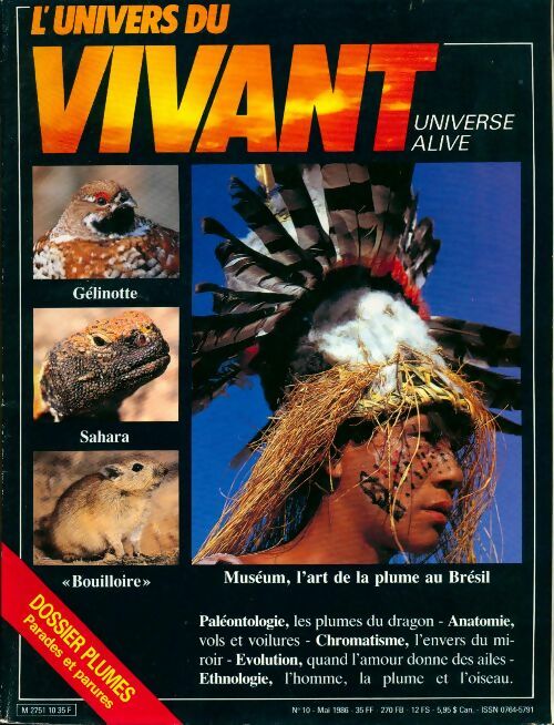 Livrenpoche : L'univers du vivant n°10 : Muséum, l'art de la plume au Brésil - Collectif - Livre