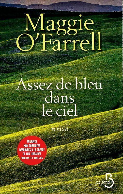 Livrenpoche : Assez de bleu dans le ciel - Maggie O'Farrell - Livre