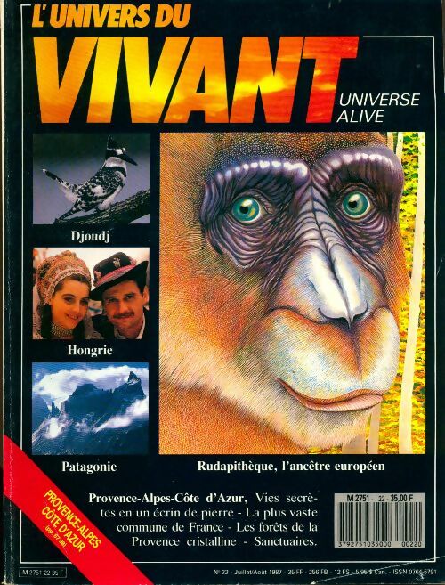 Livrenpoche : L'univers du vivant n°22 : Rudapithèque, l'ancêtre européen - Collectif - Livre