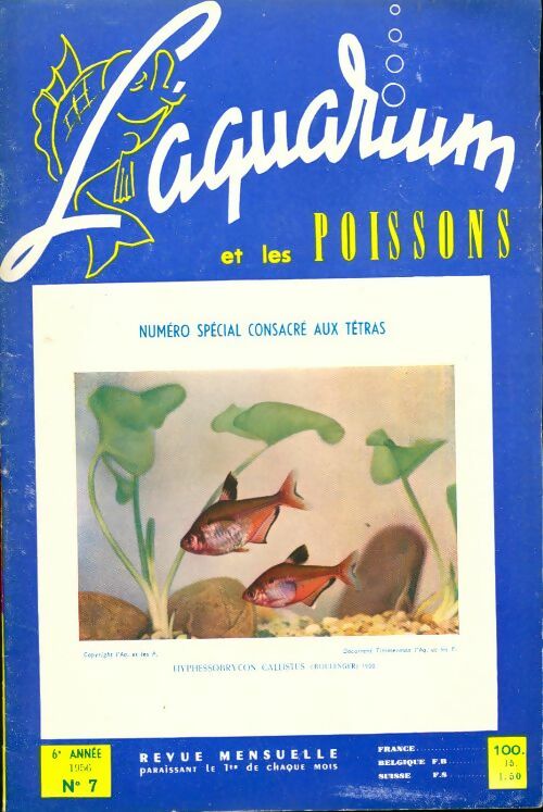 Livrenpoche : L'aquarium et les poissons n°7 6ème année - Collectif - Livre