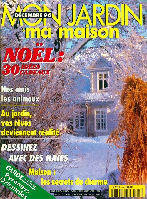 Livrenpoche : Mon jardin & ma maison n°443 : Noël 30 idées cadeau - Collectif - Livre