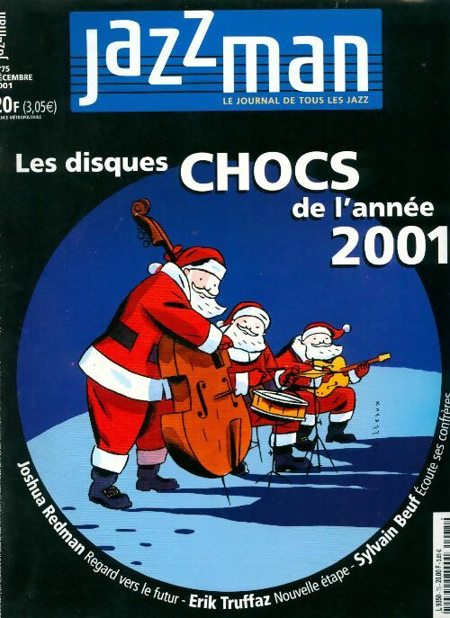 Livrenpoche : Jazzman n°75 : Les disques chocs de l'année 2001 - Collectif - Livre