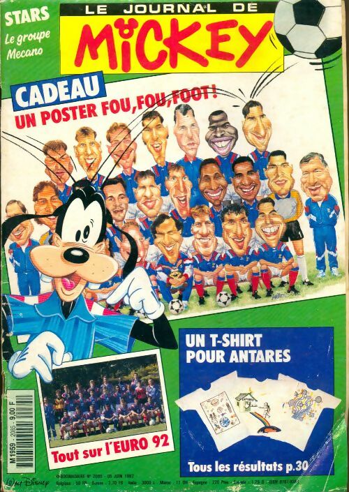 Livrenpoche : Le journal de Mickey n°2085 - Collectif - Livre