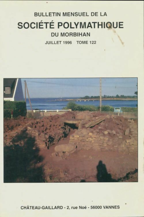 Livrenpoche : Bulletin mensuel de la société polymathique du Morbihan Tome 122 - Collectif - Livre