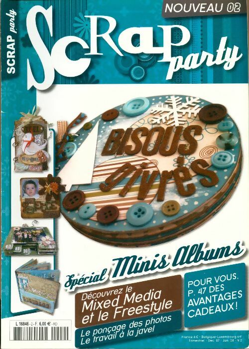 Livrenpoche : Scrap party n°2 : Spécial mini albums - Collectif - Livre
