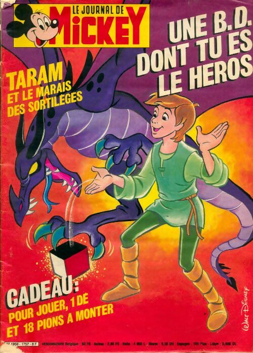 Le journal de Mickey n°1757 : Taram et le marais des sortilèges - Collectif - Livre