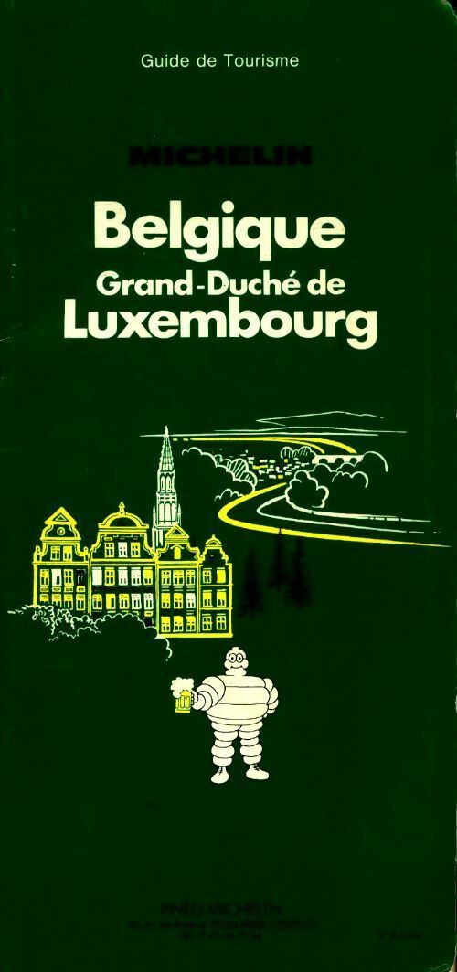 Livrenpoche : Belgique-Grand-Duché de Luxembourg 1988 - Collectif, Michelin Travel Publications - Livre