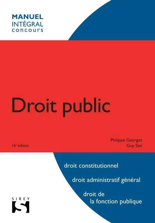 Livrenpoche : Droit public - Philippe Georges - Livre