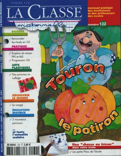 Livrenpoche : La classe maternelle n°132 - Collectif - Livre