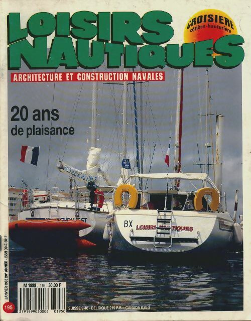 Livrenpoche : Loisirs nautiques n°195 : 20 ans de plaisance - Collectif - Livre