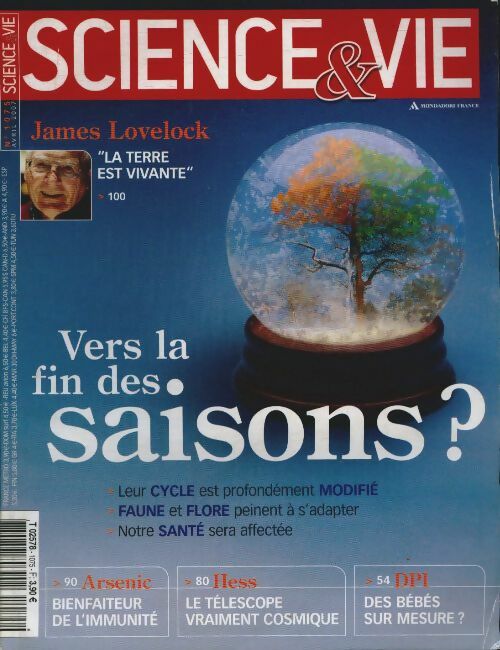 Livrenpoche : Science & vie n°1075 : Vers la fin des saisons ? - Collectif - Livre