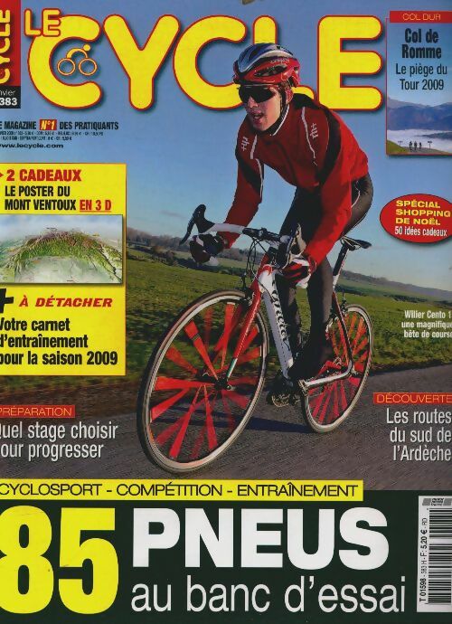 Livrenpoche : Le cycle n°383 : 85 pneus au banc d'essai - Collectif - Livre