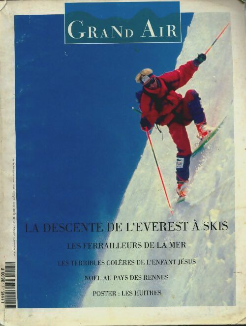 Livrenpoche : Grand air n°5 : La descente de l'Everest à skis - Collectif - Livre