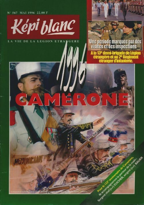 Livrenpoche : Képi blanc n°567 : 1996, Camerone - Collectif - Livre