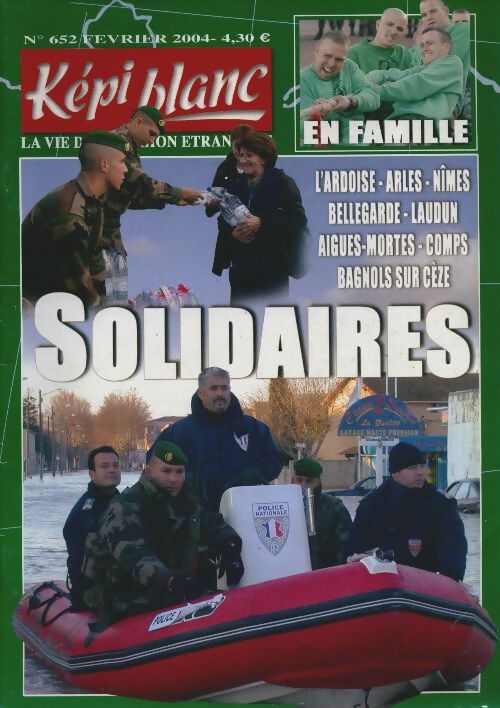 Livrenpoche : Képi blanc n°652 : Solidaires - Collectif - Livre