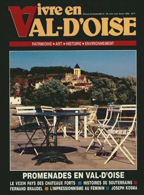 Livrenpoche : Vivre en Val d'Oise n°38 : Promenades en Val d'Oise - Collectif - Livre