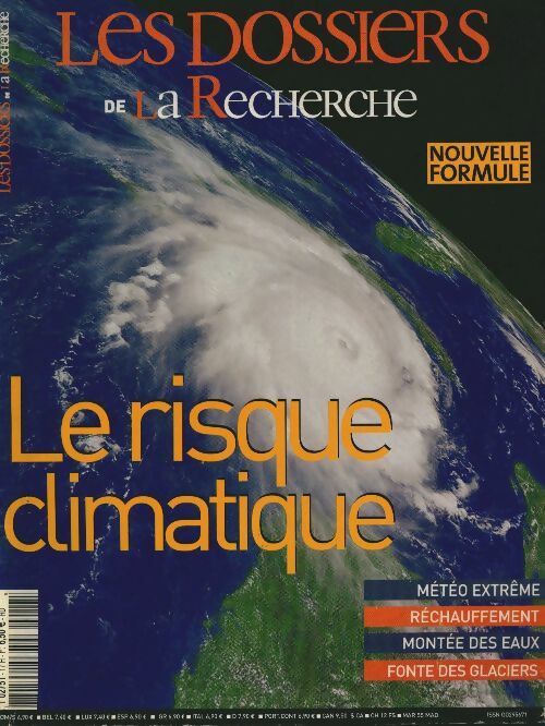Livrenpoche : Les dossiers de la recherche n°17 : Le risque climatique - Collectif - Livre