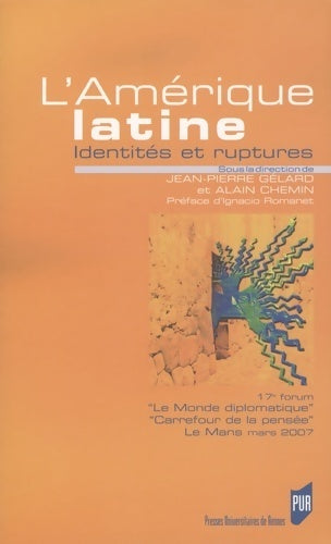 Livrenpoche : L'Amérique latine. Identités et ruptures - Jean-Pierre Gélard - Livre
