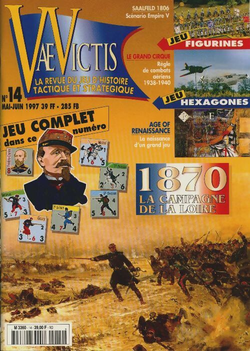 Livrenpoche : Vae victis n°14 : 1870 la campagne de la Loire - Collectif - Livre