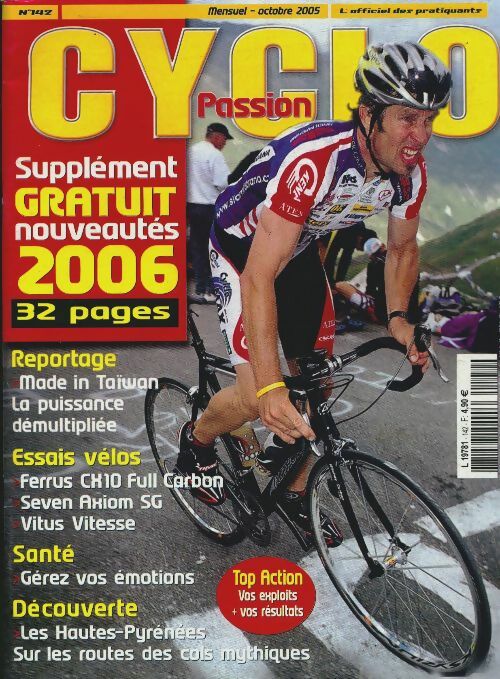 Livrenpoche : Cyclo passion n°142 - Collectif - Livre