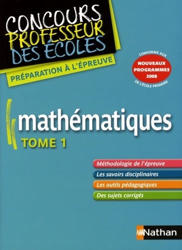 Livrenpoche : Mathématiques Tome I - Saïd Chermak - Livre