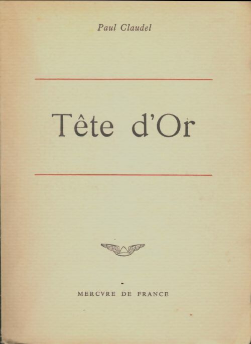 Livrenpoche : Tête d'or - Paul Claudel - Livre