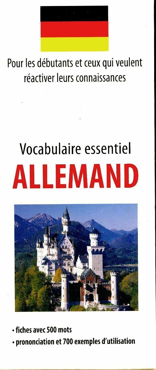 Livrenpoche : Vocabulaire essentiel allemand - Collectif - Livre