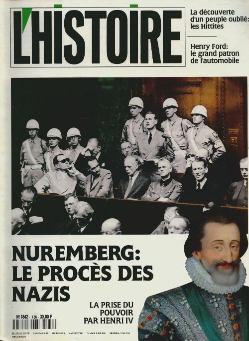 Livrenpoche : L'histoire n°136 : Nuremberg, le procès des nazis - Collectif - Livre