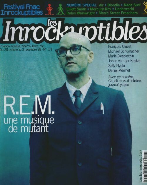 Livrenpoche : Les inRockuptibles n°171 : R.E.M. - Collectif - Livre