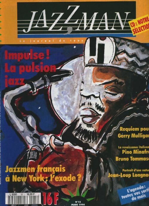 Livrenpoche : Jazzman n°12 : Impulse ! La pulsion jazz - Collectif - Livre