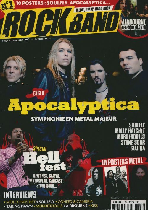 Livrenpoche : Rock Band n°1 : Apocalyptica - Collectif - Livre