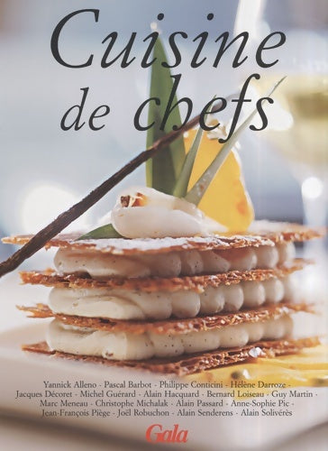 Livrenpoche : Cuisine de chefs - Collectif - Livre