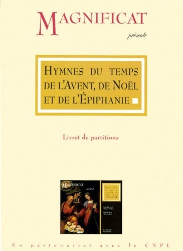Livrenpoche : Hymnes du temps de l'avent de Noël et de l'épiphanie : Livret de partitions - Collectif - Livre